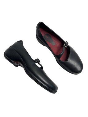 Merrell Womens Spire Emme Black Mary Jane Shoes Size 7 QForm Comfort